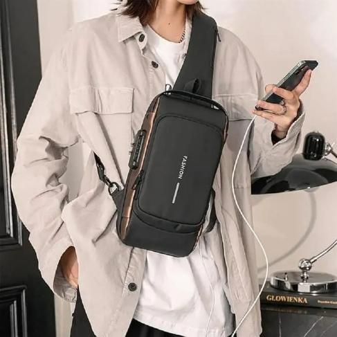 Unisex Crossbody Sling Bag