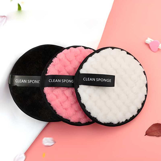 Microfiber Reusable Makeup Removal Sponge Pads