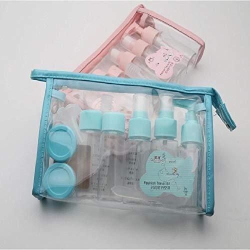 Portable Travel Cosmetics Bottles (Pack of 7)